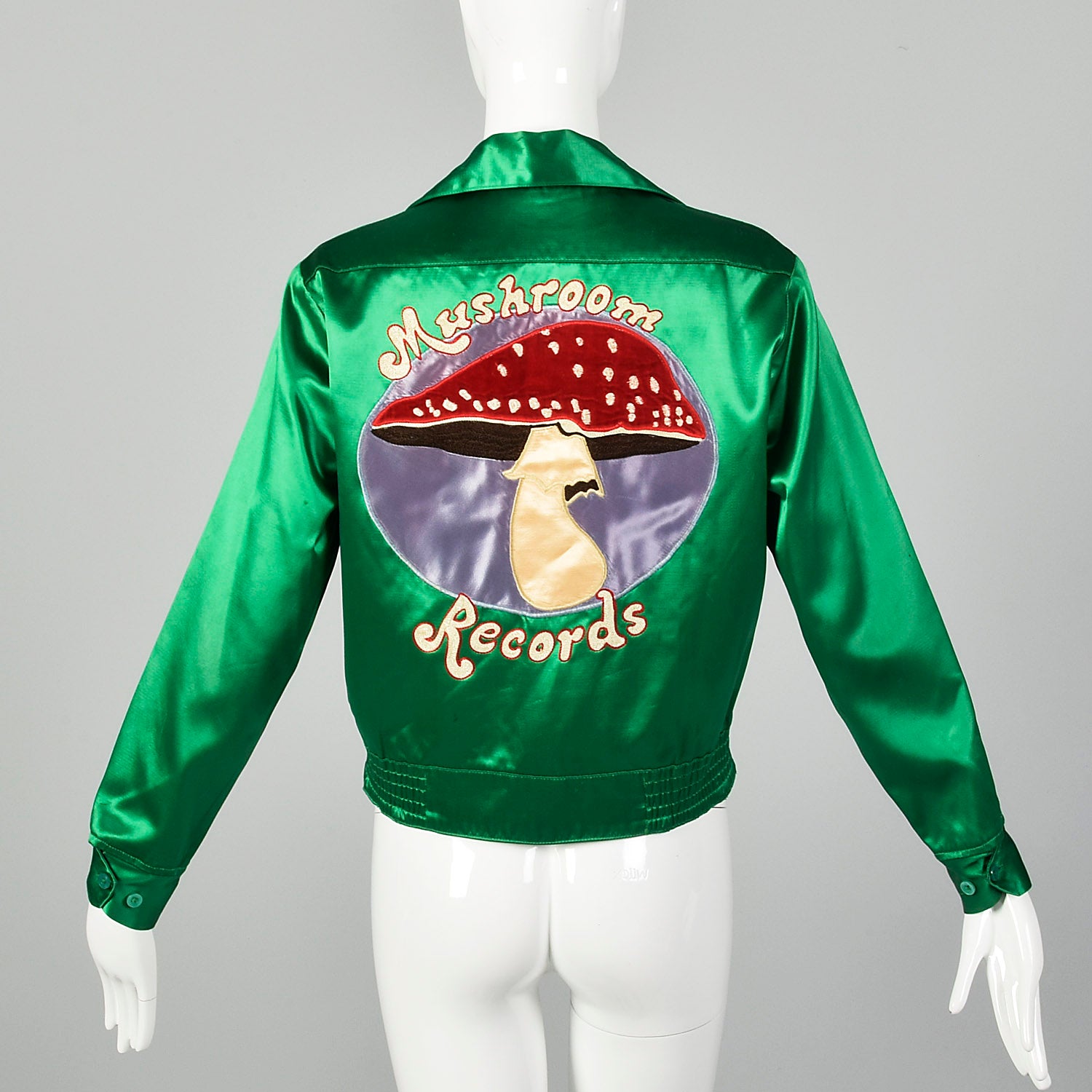 Impossibly Cool Mushroom Records Satin Jacket The Magic Land of Ubilam