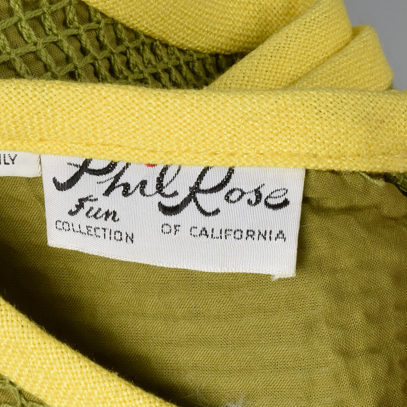 1960s Deadstock Shift Dress with Mesh-Style Overlay