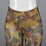 1970s Missoni Extra Long Sheer Knit Pants
