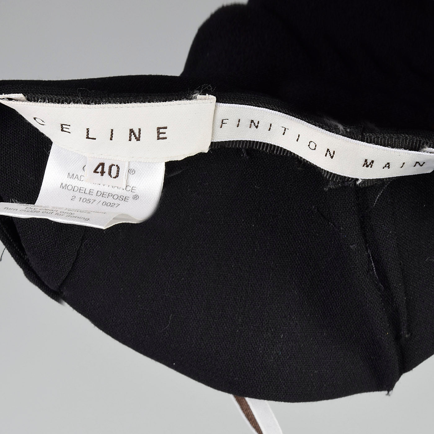 2010s Celine Black Wool Pants – Style & Salvage
