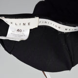 2010s Celine Black Wool Pants