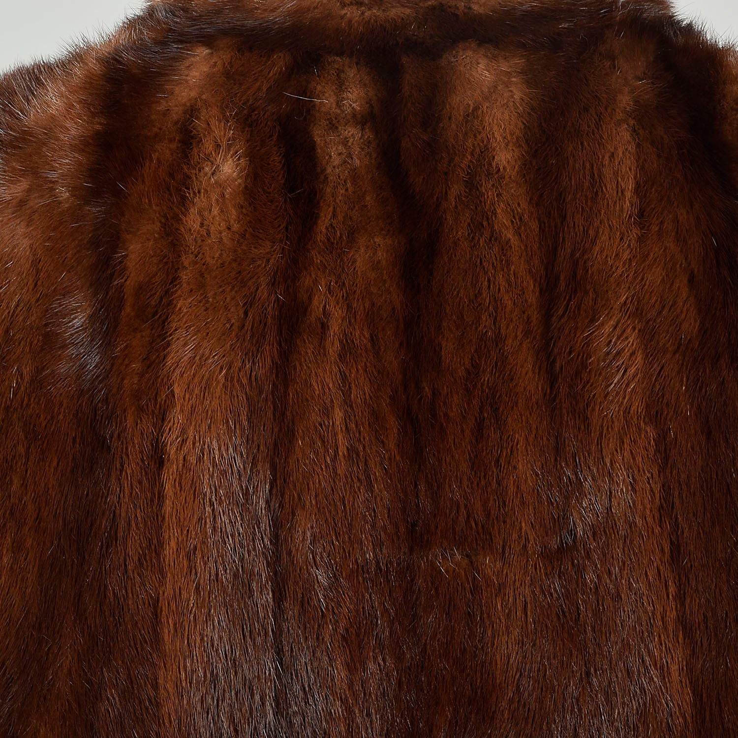 OSFM 1950's Mink Batwing Cuffed Cape Fur Jacket Glamorous Cocoon Wrap Mink Stole