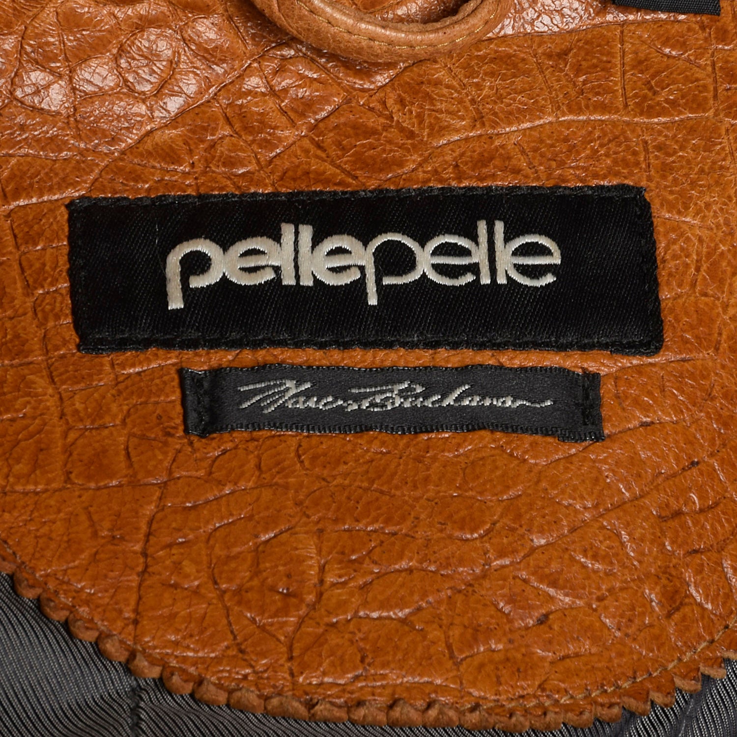 XXL Mens Pelle Pelle Tan Leather Hooded Jacket