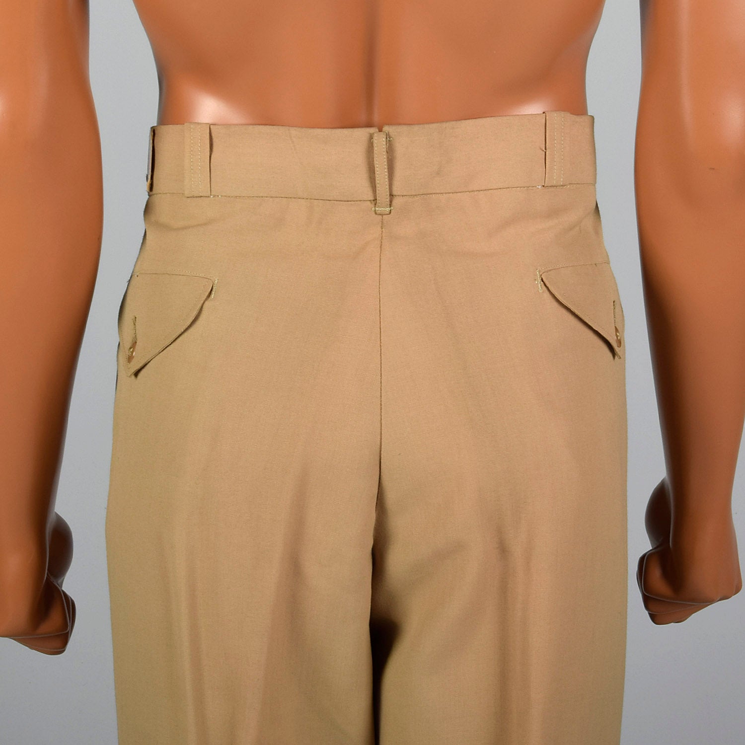 Large  37x35 1950s Khaki Pants