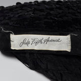1970s Saks Fifth Avenue Black Sequin Evening Pants