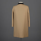 Classic George Halley Winter Coat with Velvet Collar