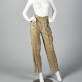 1990s Jean Louis Scherrer Trench Coat and Pants Set