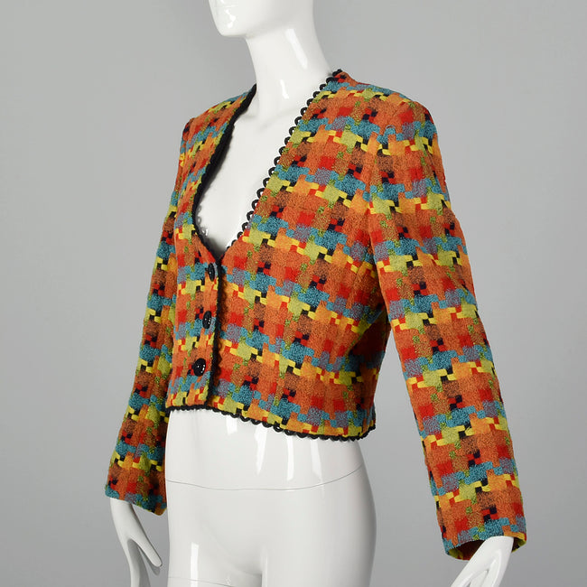 Medium Emanuel Ungaro 1990s Colorful Jacket