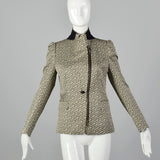 2000s Dries Van Noten Black and White Jacket