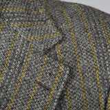 1970s Mens Brooks Brothers Bespoke Gray Tweed Jacket