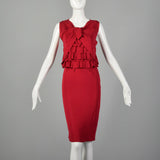 XS-Small Giambattista Valli Magenta Knit Dress