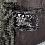1960s Burberrys Gray Wool Overcoat