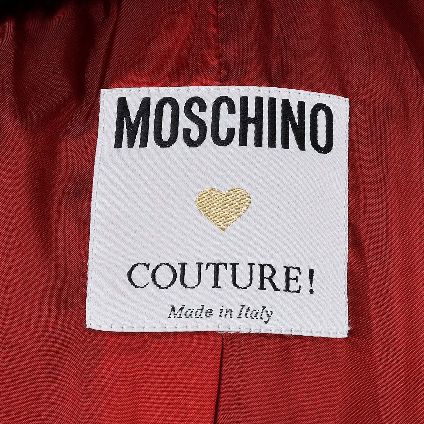 2000s Moschino Couture Mod Target Jacket