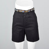 1950s Deadstock Black Bermuda Shorts