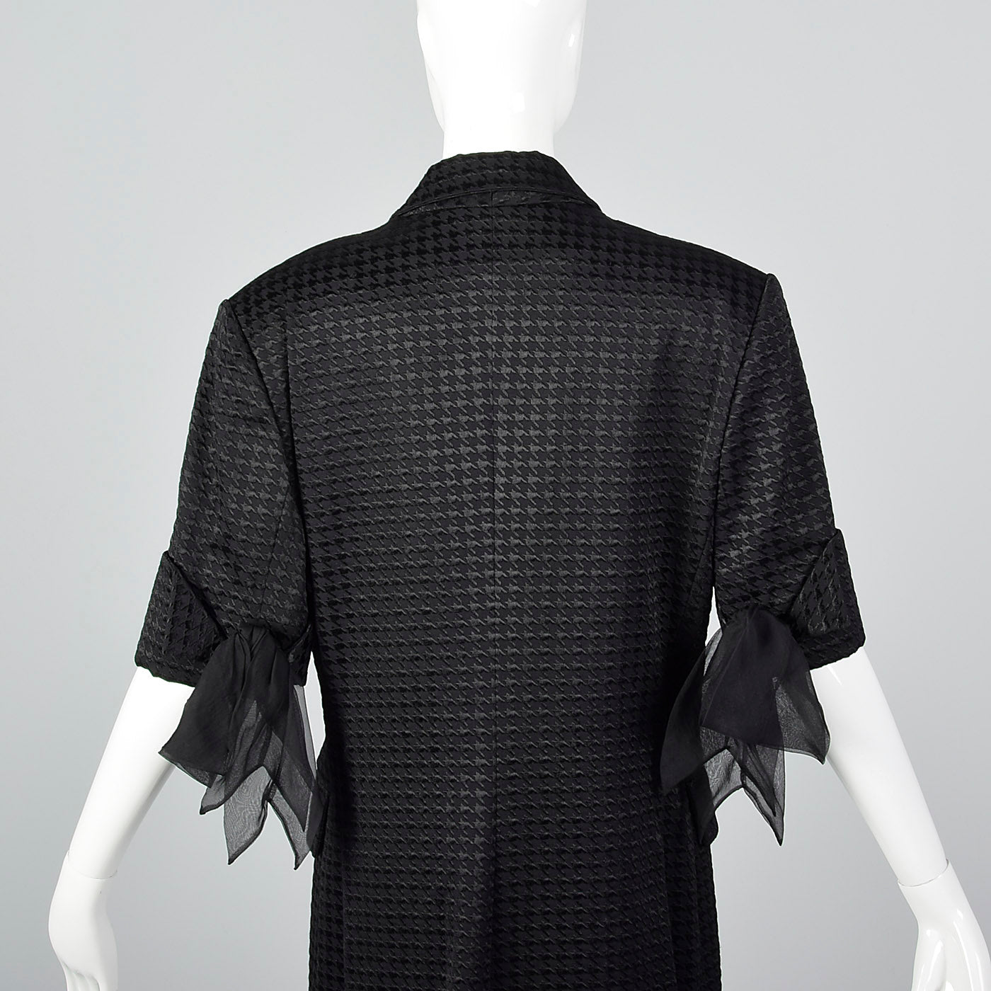 1980s Christian Dior Boutique Short Sleeve Black Jacket