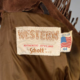 1970s Schott Split Hide Leather Coat
