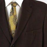 1950s Mens Brown Atomic Fleck Jacket