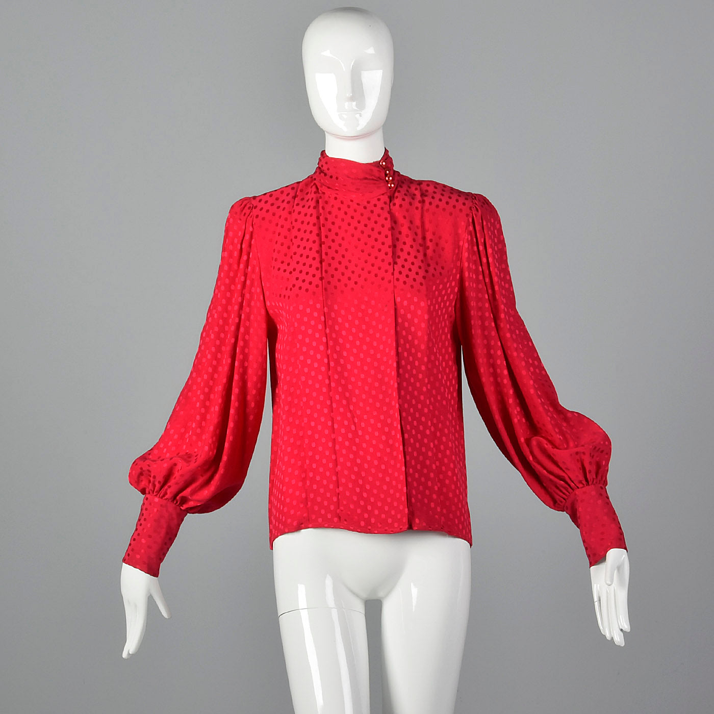 1980s Hanae Mori Silk Blouse