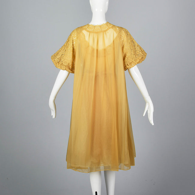1950s Vanity Fair Two Piece Nightgown and Peignoir Set