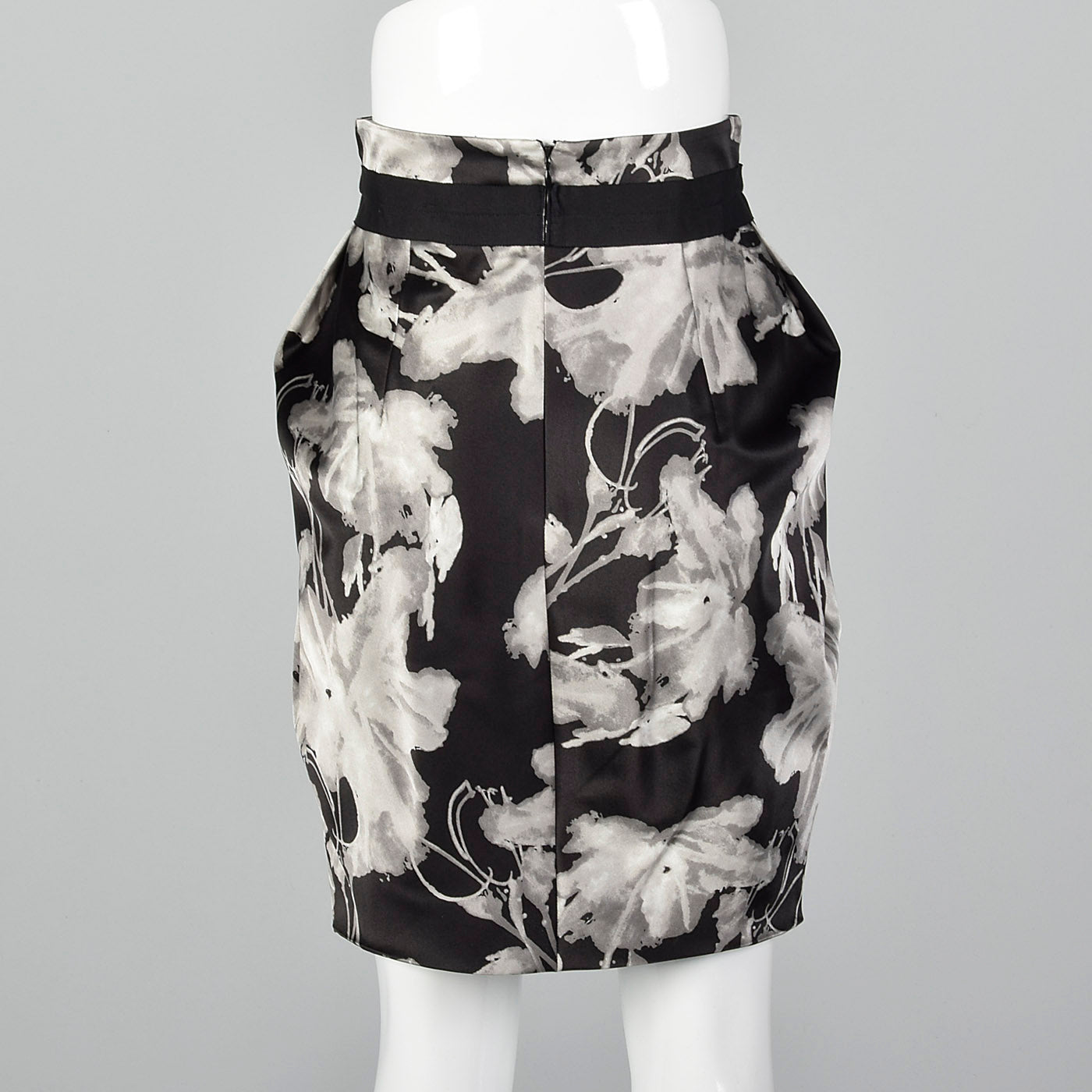 2010s Vivienne Tam Silk Hobble Skirt