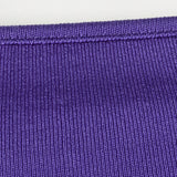 1970s Anne Klein Purple Tube Top