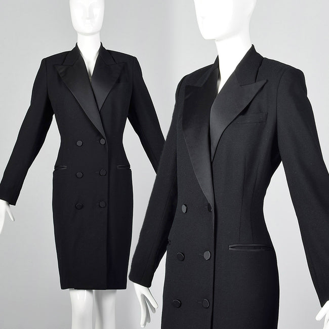 1980s Brooks Brothers Tuxedo Dress