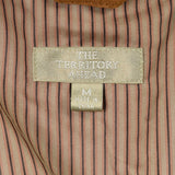 The Territory Ahead Brown Suede Jacket with Donut Buttons