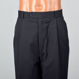 1950s Black Pants with Blue Pinstripe