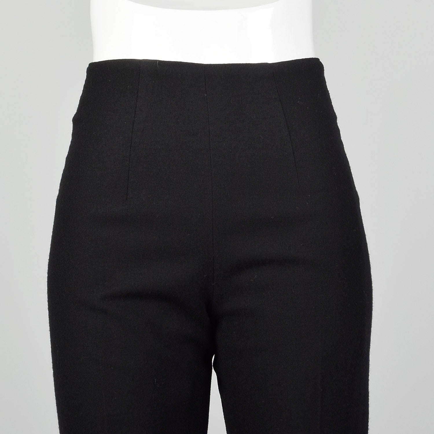 XXS 1960s Black Cigarette Pants
