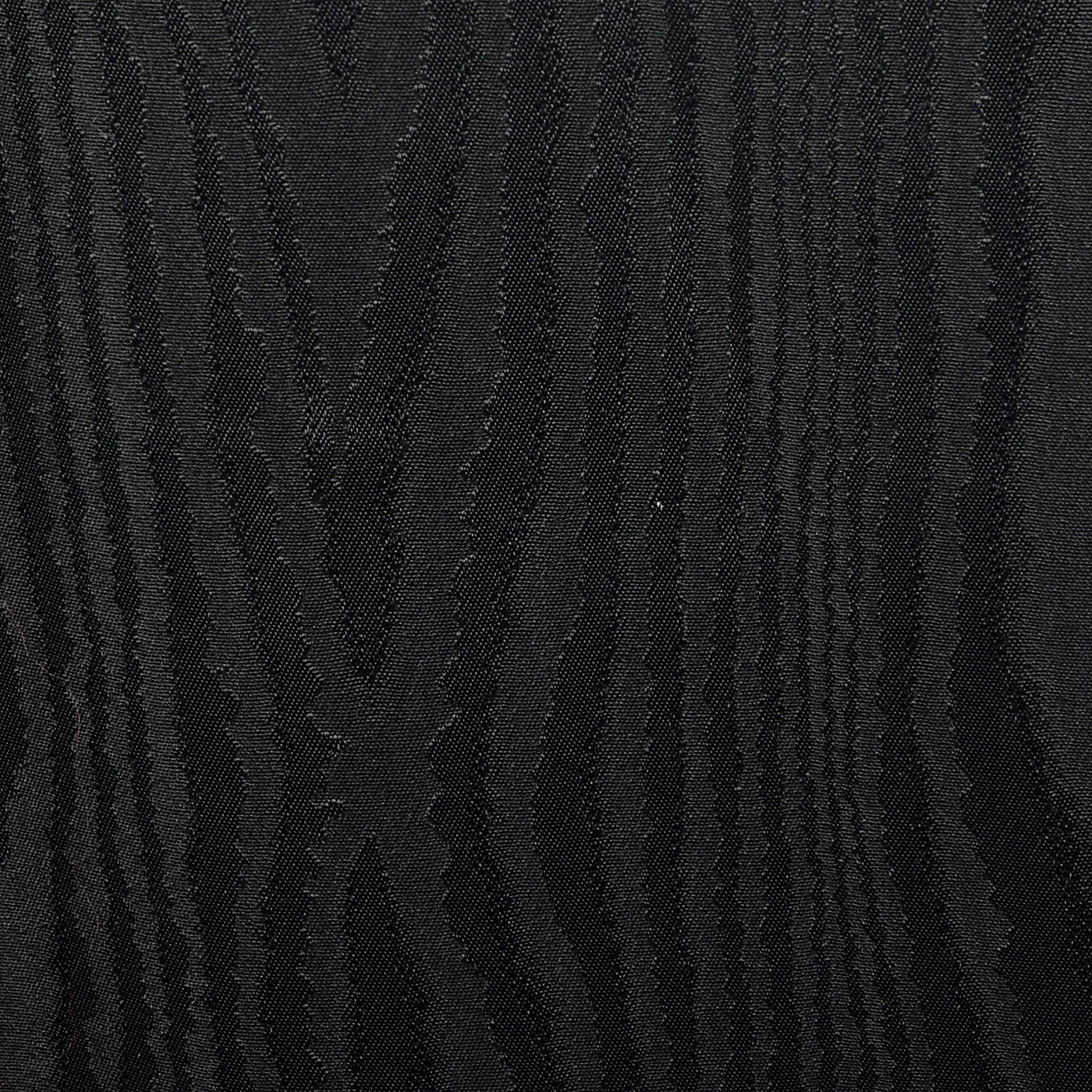 1960s Black Moire Double Breasted Coat