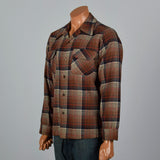 1960s Pendleton Wool Long Sleeve Shirt