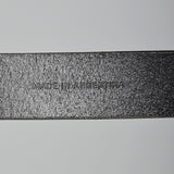 Ralph Lauren Black Leather Belt with Western Cowboy Buckle