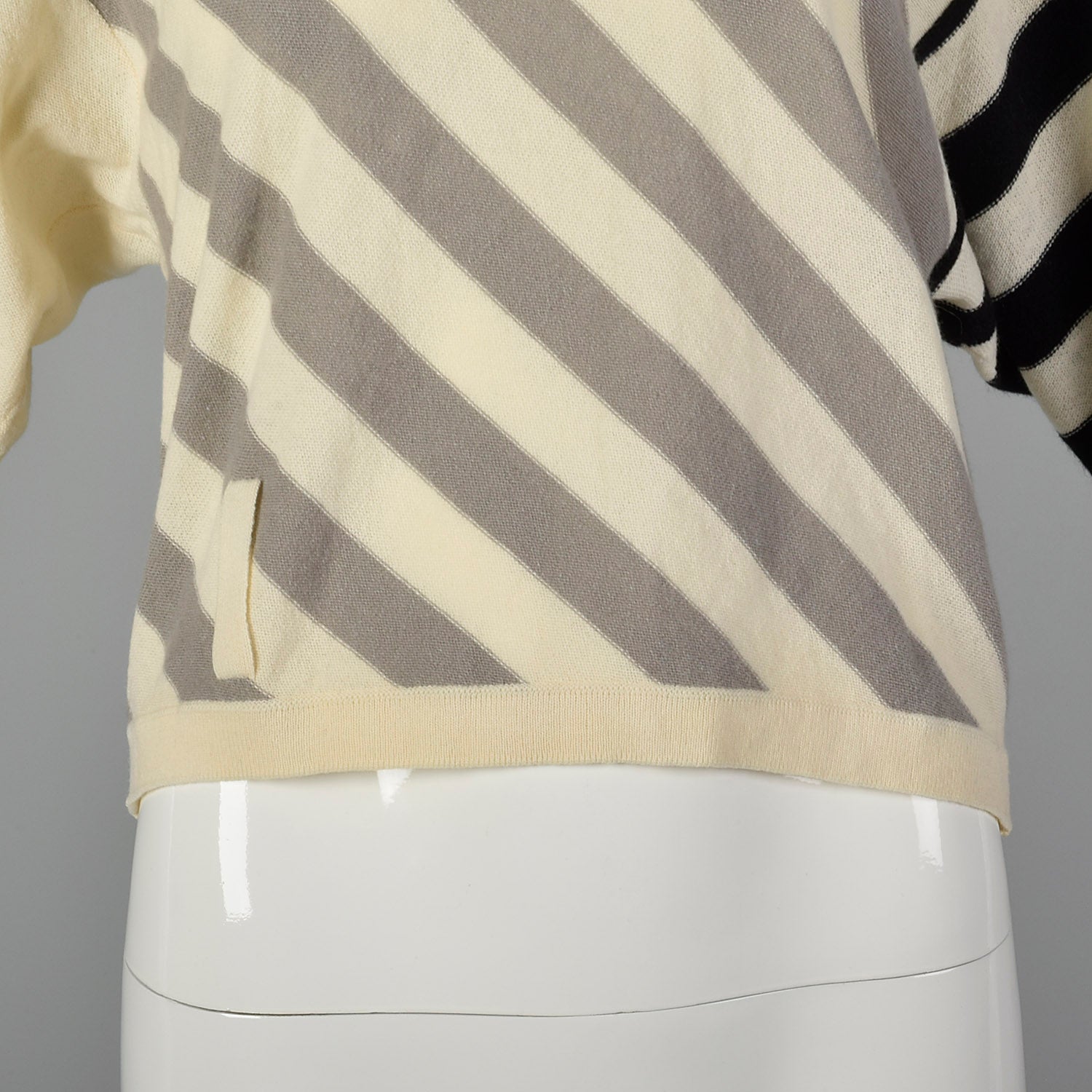 Sonia Rykiel Small Short Sleeve Striped Sweater