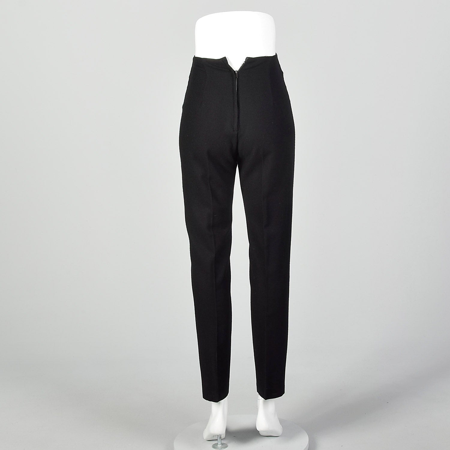 XXS 1960s Black Cigarette Pants