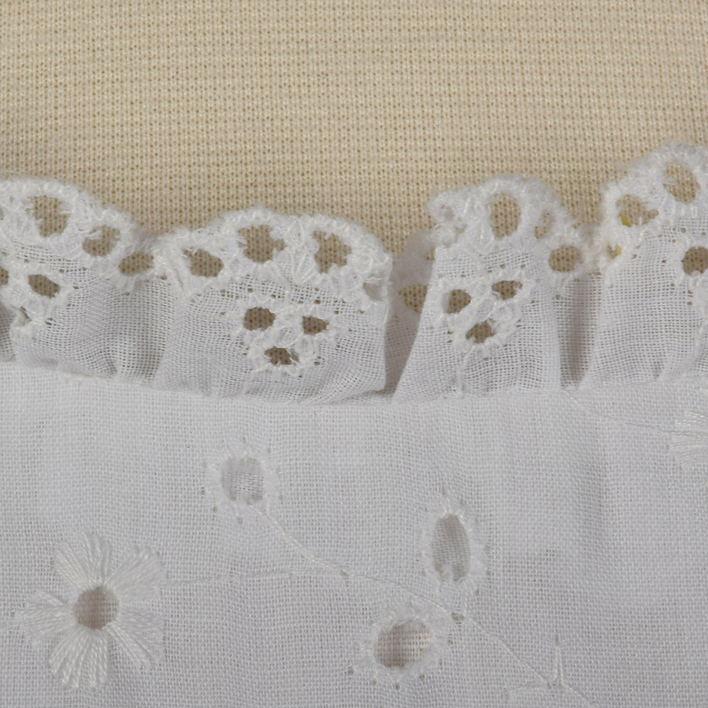 1960s Lanz White Eyelet Dress with Jacket