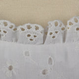 1960s Lanz White Eyelet Dress with Jacket