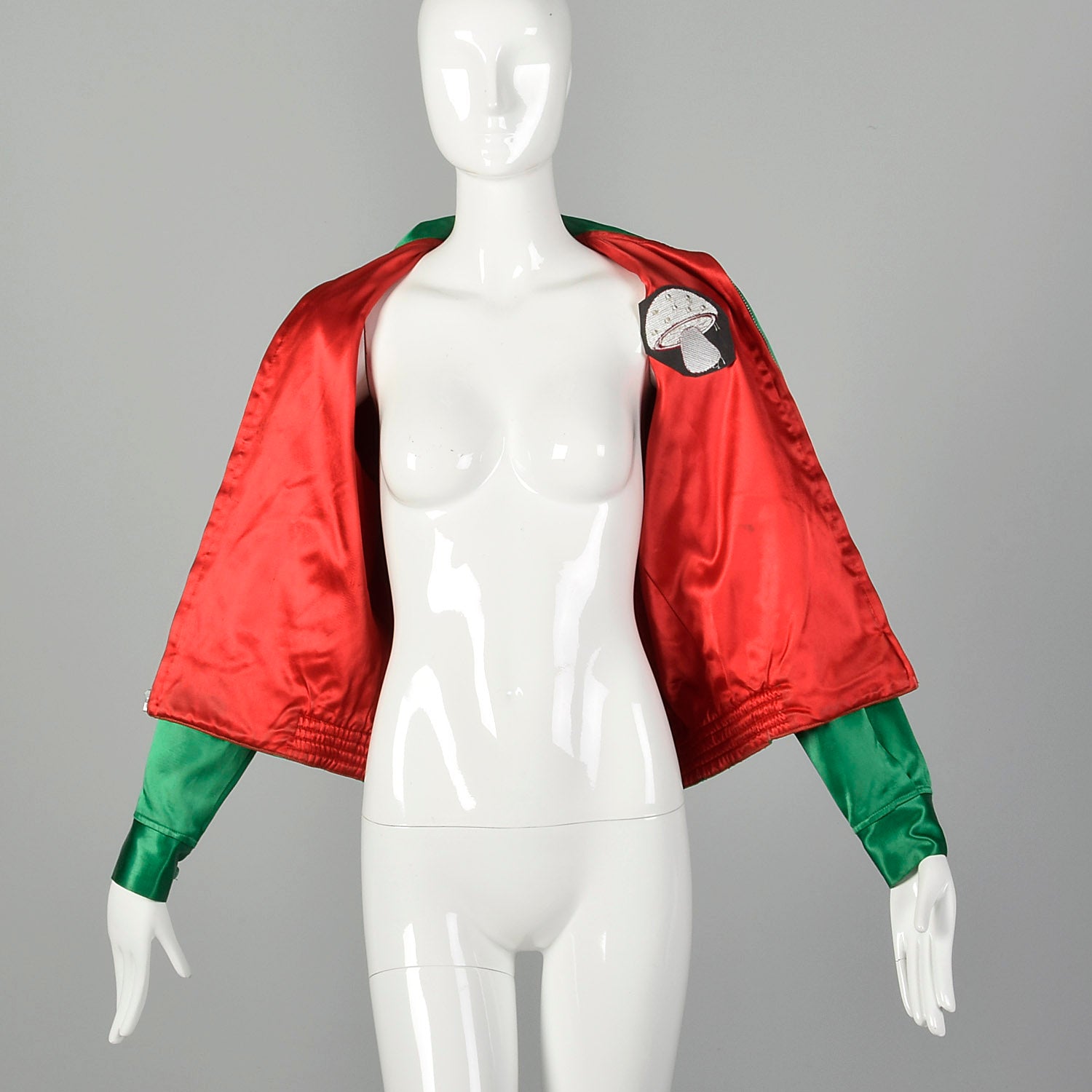 Impossibly Cool Mushroom Records Satin Jacket The Magic Land of Ubilam