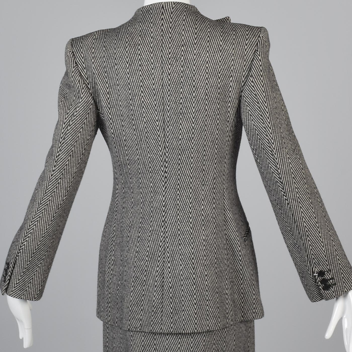 Giorgio Armani Asymmetric Skirt Suit