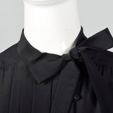 Small 1980s Christian Dior Separates Silk Blouse