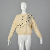 1950s Beaded Cashmere Cardigan