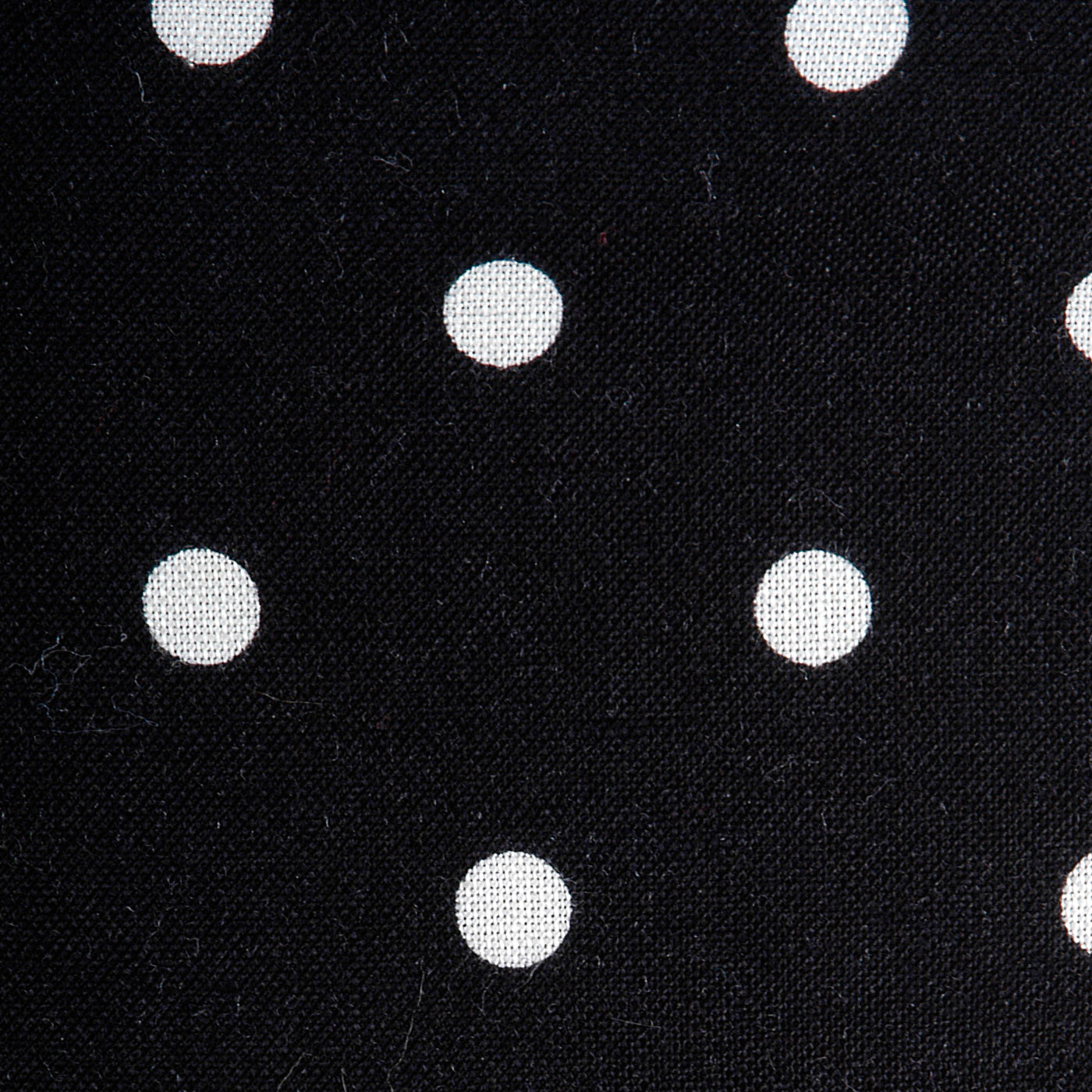 1980s I. Magnin Off Shoulder Party Dress in Black with White Polka Dots