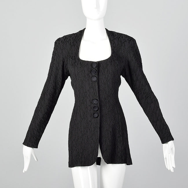 1980s Hollys Harp Black Jacket