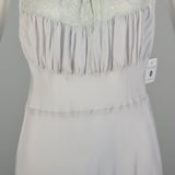 Medium 1940s Rayon Vintage Nightgown Boudoir Lingerie