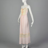 1970s Christian Dior Pink Nightgown