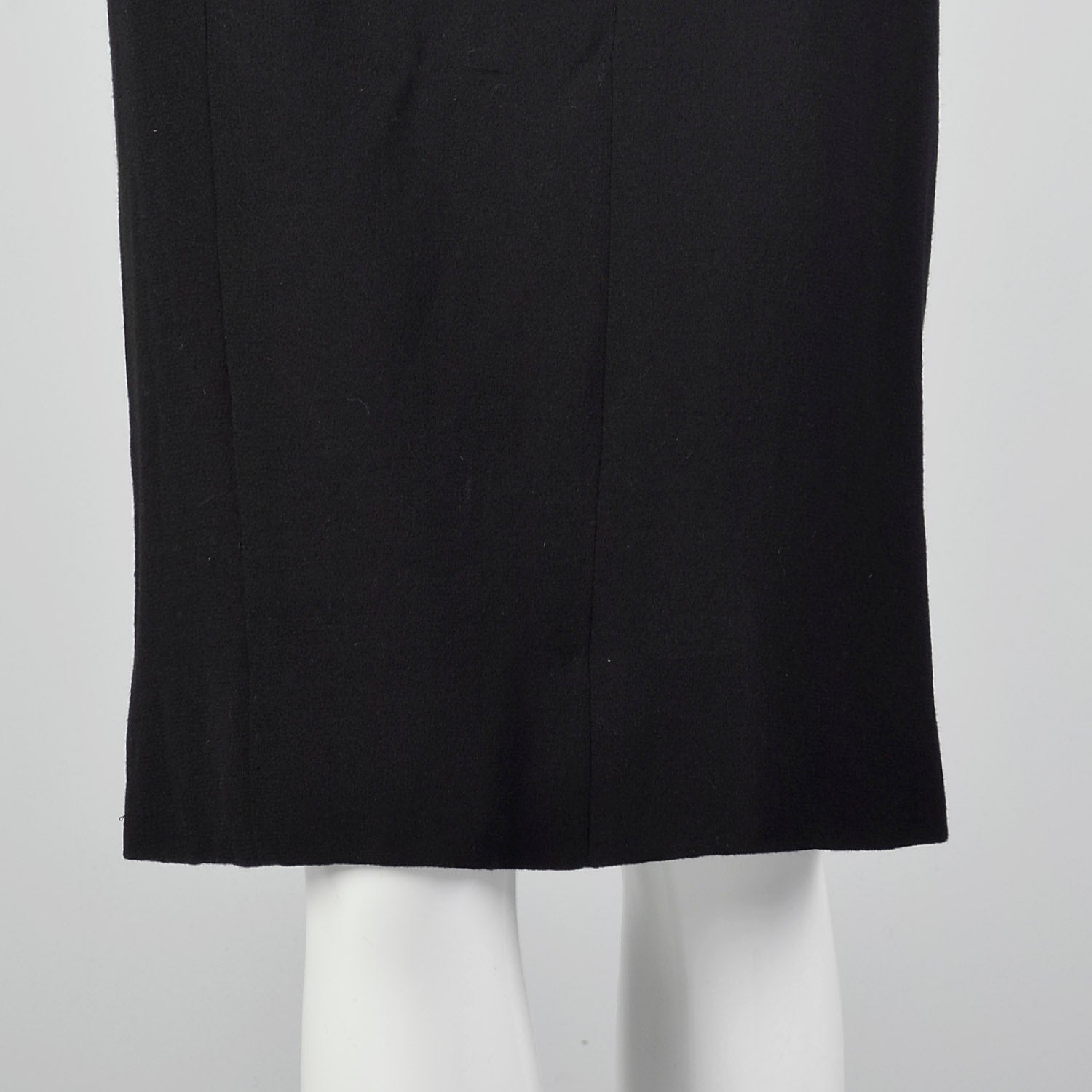 XXS 1960s Black Sack Dress