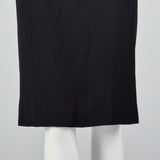 XXS 1960s Black Sack Dress