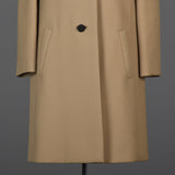 Classic George Halley Winter Coat with Velvet Collar
