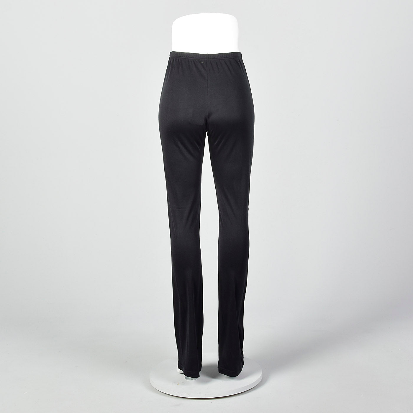 2010s Ann Demeulemeester Black Stretch Leggings