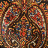 1970s Bohemian Multi-Color Long Sleeve Maxi Costume Dress