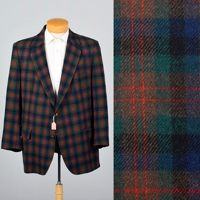 1970s Pendleton Plaid Wool Jacket